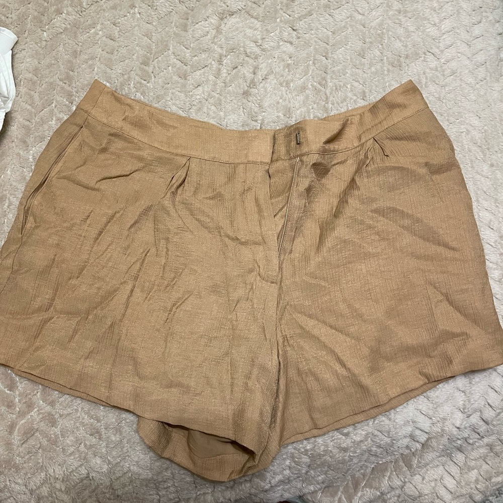 brown nordstroms business casual shorts